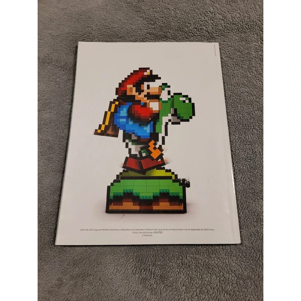 LEGO Super Mario 71438 Illustrated Instruction Manual Booklet Multilingual 2024